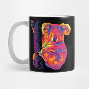 The Warm Rainbow Koala Mug